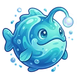 Anglerine - Water-type Soltokemon