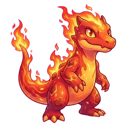 Cinderlith - Fire-type Soltokemon