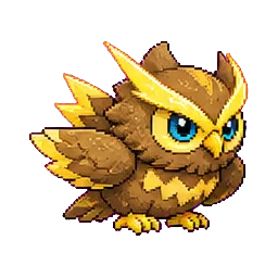 Chargeowl - Electric-type Soltokemon