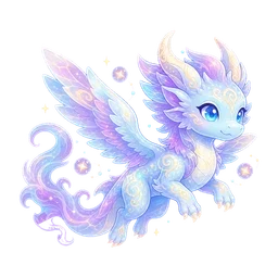 Glimmerdrake - Etherial-type Soltokemon
