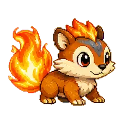 Blazemunk - Fire-type Soltokemon