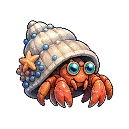 Hermitide - Water-type Soltokemon