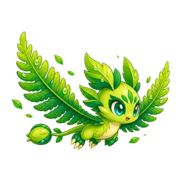 Fernwing - Grass-type Soltokemon