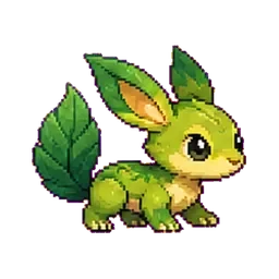 Leafaroo - Grass-type Soltokemon