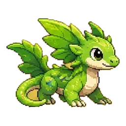 Leafdrake - Grass-type Soltokemon