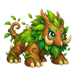 Rootusk - Grass-type Soltokemon
