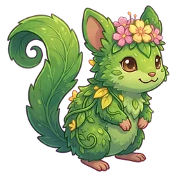 Pollykin - Grass-type Soltokemon