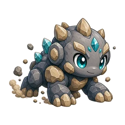 Cragcub - Rock-type Soltokemon