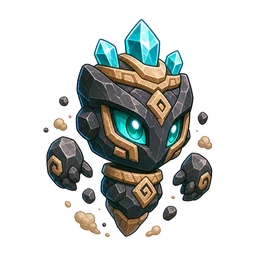 Obsidol - Rock-type Soltokemon