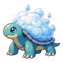 Misturtle - Water-type Soltokemon